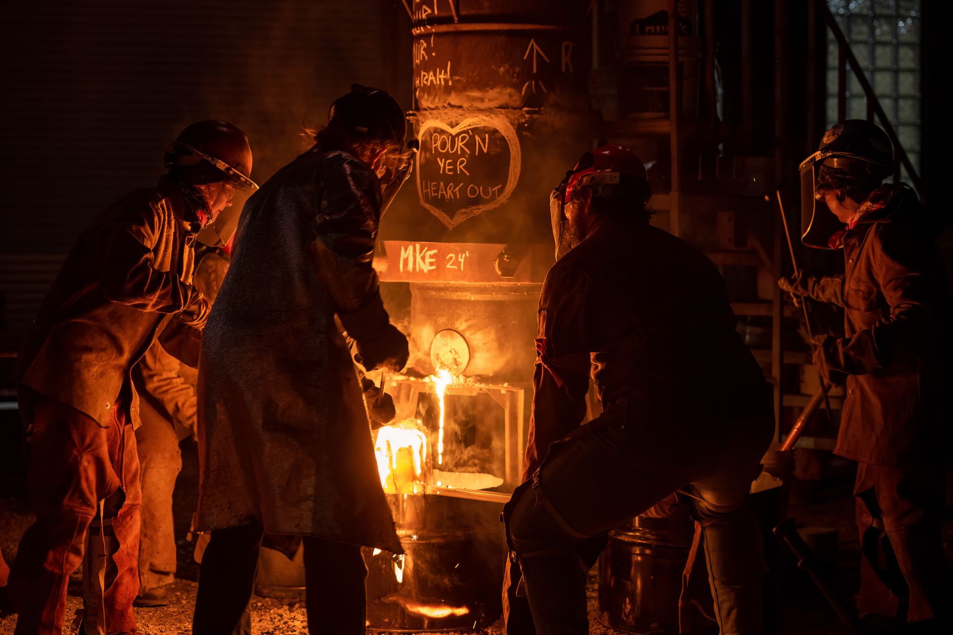 Molten Metal Pouring